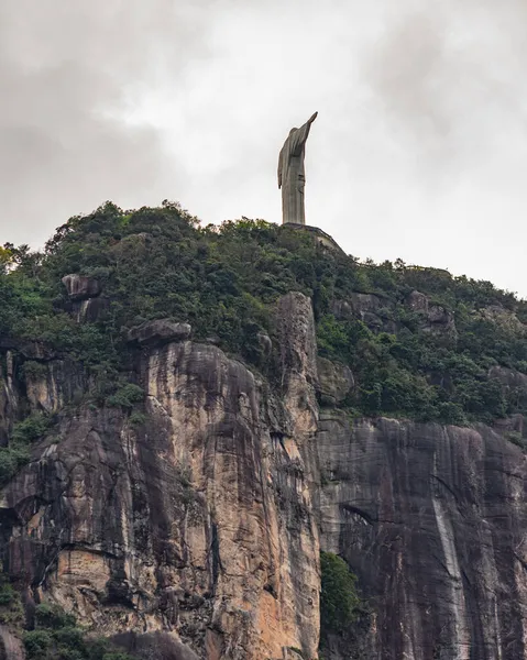 Rio Janeiro Brazil Circa 2021 Christ Redeemer Cristo Redentor One — Stock Photo, Image