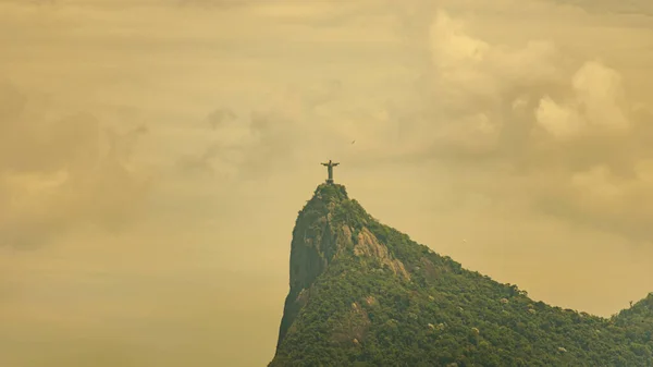 Rio Janeiro Brasilien Circa 2021 Christ Redeemer Cristo Redentor Största — Stockfoto