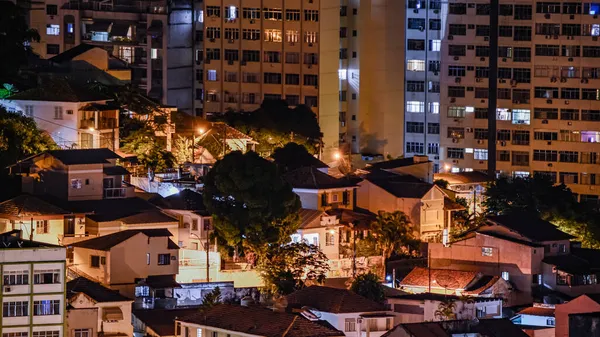 Niteroi Rio Janeiro Brazília Circa 2021 Niteroi Városában Készült Éjszakai — Stock Fotó