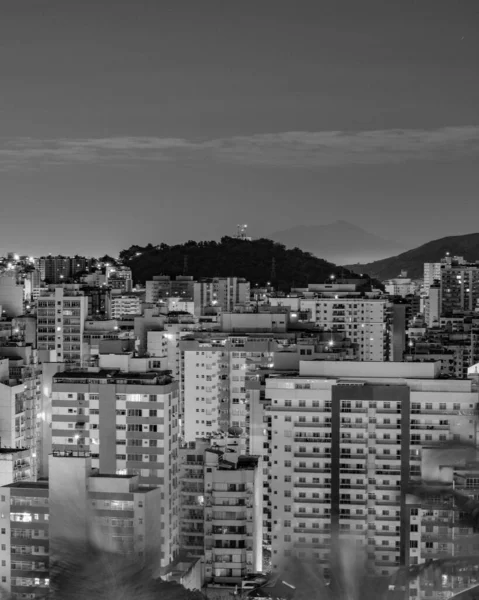 Niteroi Rio Janeiro Brasilien Circa 2021 Fotografische Aufzeichnung Einer Nächtlichen — Stockfoto