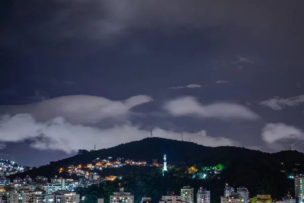 Niteroi Rio Janeiro Brazília Circa 2021 Niteroi Városában Készült Éjszakai — Stock Fotó