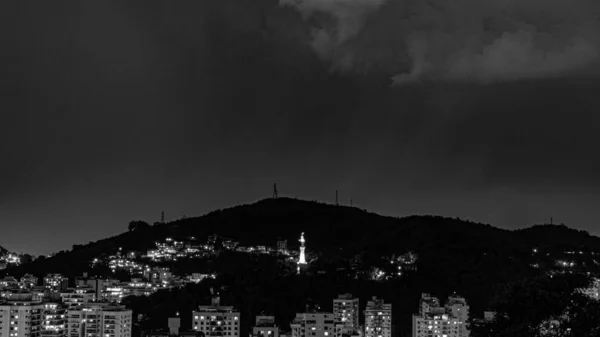 Niteroi Rio Janeiro Brazil Circa 2021 Photographic Record Nocturnal Urban — 图库照片