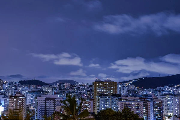 Niteroi Rio Janeiro Brazília Circa 2021 Niteroi Városában Készült Éjszakai — Stock Fotó