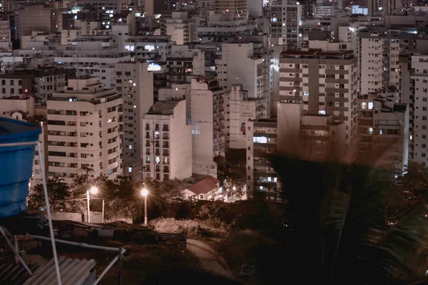 Niteroi Rio Janeiro Brazil Circa 2021 Фотографічний Запис Нічного Міського — стокове фото