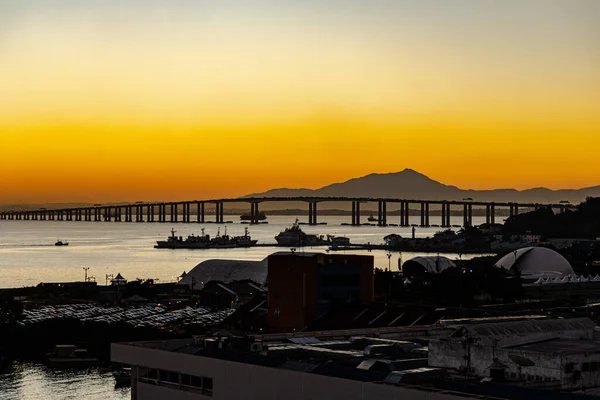 Rio Janeiro Brazylia Circa 2021 Fotografia Dziennego Zewnętrznego Krajobrazu Miejskiego — Zdjęcie stockowe