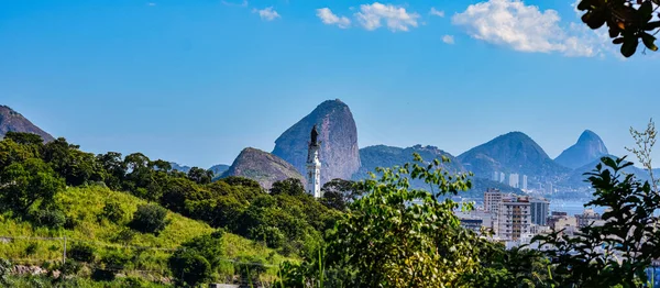 Rio Janeiro Brasilien Circa 2021 Foto Einer Städtischen Taglandschaft Mit — Stockfoto