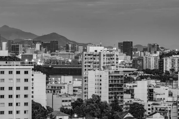 브라질 리우데자네이루 Circa 2021 브라질의한 도시에 건물들이 풍경의 — 스톡 사진