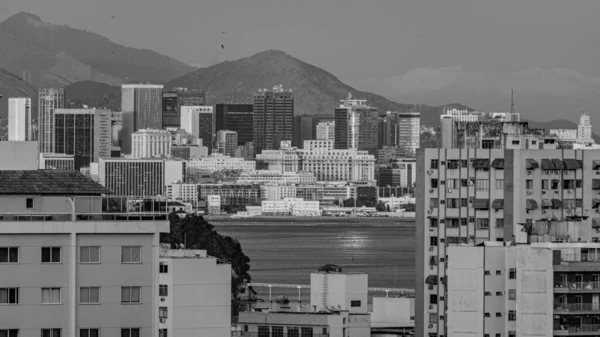 Rio Janeiro Brazílie Circa 2021 Fotografie Denní Krajiny Budovami Městě — Stock fotografie