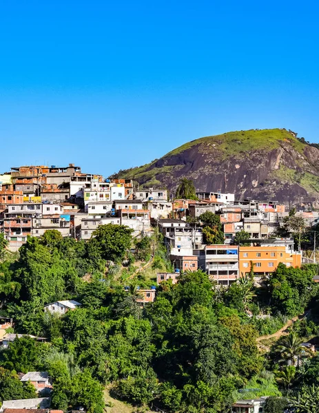 Communities known as favela are urban areas characterized by precarious housing and poor urban infrastructure. They are considered a consequence of the country\'s poor income distribution and housing deficit. Photo taken in Rio de Janeiro, Brazil.