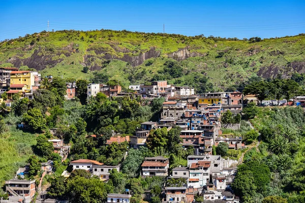 Comunidades Conhecidas Como Favela São Áreas Urbanas Caracterizadas Por Moradias — Fotografia de Stock