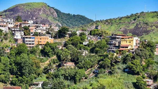 Communities known as favela are urban areas characterized by precarious housing and poor urban infrastructure. They are considered a consequence of the country's poor income distribution and housing deficit. Photo taken in Rio de Janeiro, Brazil.