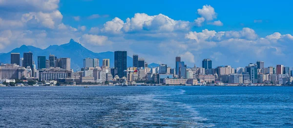 Rio Janeiro Brazília Circa 2021 Guanabara Öböl Tájképe Rio Janeiro — Stock Fotó