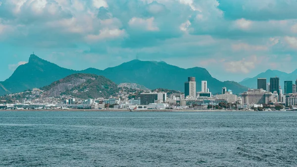 Rio Janeiro Brazil Circa 2021 Landscape Guanabara Bay Rio Janeiro — Stock Photo, Image