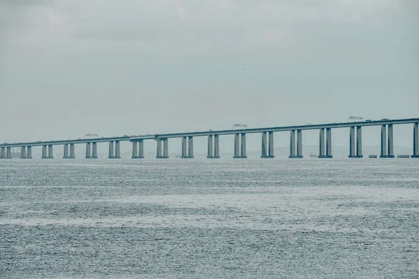 巴西里约热内卢 Circa 2021 巴西东南部里约热内卢瓜纳巴拉湾景观 — 图库照片