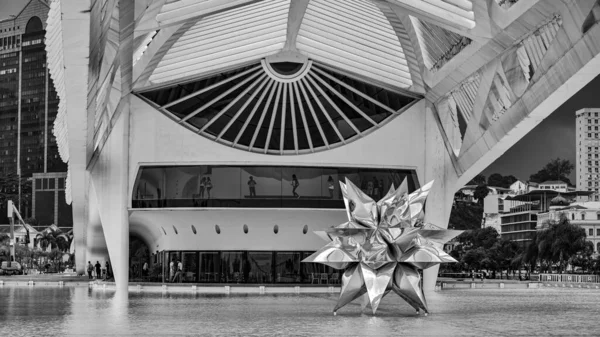 Rio Janeiro Brazil Circa 2021 Exterior Museum Tomorrow Museu Amanha — стокове фото