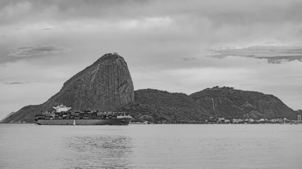 Ріо Жанейро Бразилія Circa 2021 Photo Sugarloaf Mountain Pao Acucar — стокове фото