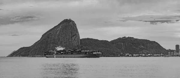 Rio Janeiro Brasile Circa 2021 Foto Sugarloaf Mountain Pao Acucar — Foto Stock