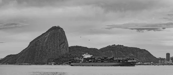 Río Janeiro Brasil Circa 2021 Foto Montaña Sugarloaf Pao Acucar —  Fotos de Stock