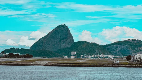 Rio Janeiro Brazílie Circa 2021 Fotografie Hory Sugarloaf Pao Acucar — Stock fotografie