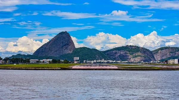 Rio Janeiro Brezilya Circa 2021 Sugarloaf Dağı Pao Acucar Santos — Stok fotoğraf