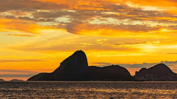 Rio Janeiro Brasil Circa 2021 Foto Pão Açúcar Pao Acucar — Fotografia de Stock