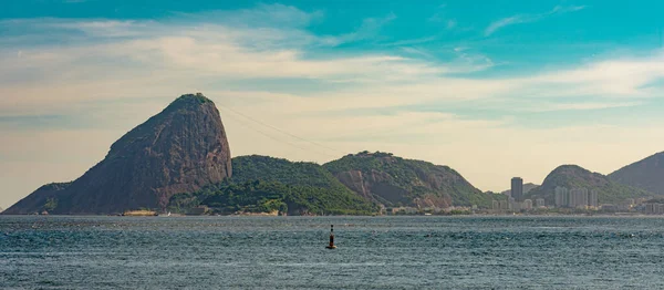 Rio Janeiro Brezilya Circa 2021 Sugarloaf Dağı Pao Acucar Gündüz — Stok fotoğraf