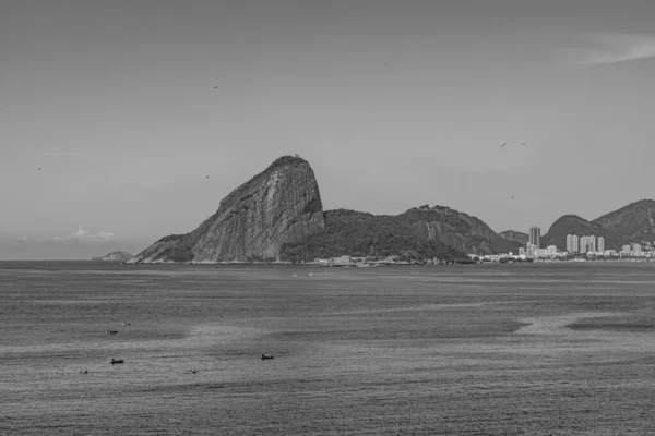 Río Janeiro Brasil Circa 2021 Foto Montaña Sugarloaf Pao Acucar — Foto de Stock