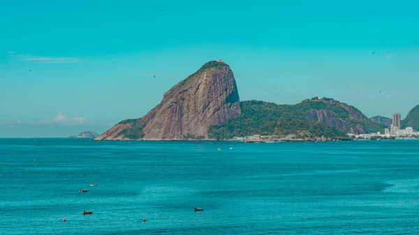 Rio Janeiro Brazília Circa 2021 Fénykép Sugarloaf Mountain Pao Acucar — Stock Fotó