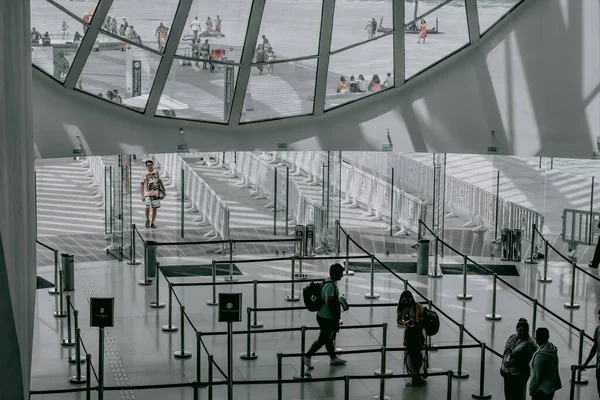 Rio Janeiro Brazílie Circa 2021 Vnitřní Část Muzea Zítřka Museu Stock Snímky