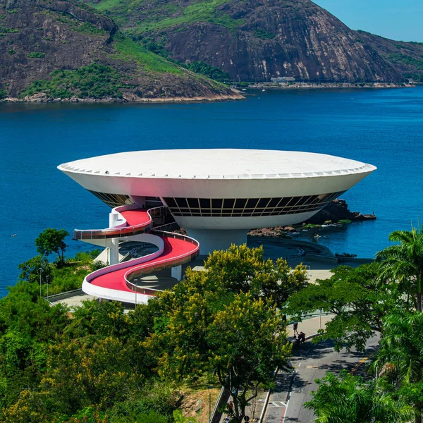 Muzeum Současného Umění Mac Projekt Brazilského Architekta Oscara Niemeyera Jednoho — Stock fotografie