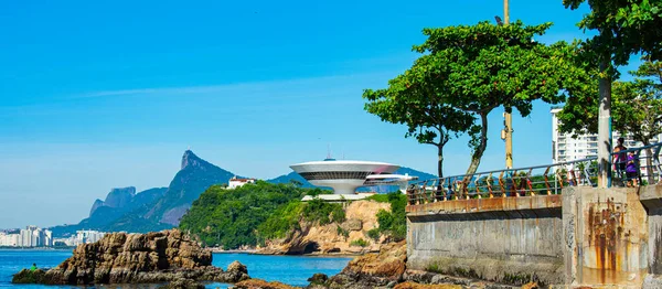 Museum Contemporary Art Mac Project Brazilian Architect Oscar Niemeyer One — Stock Photo, Image