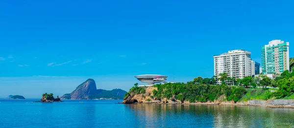 Kortárs Művészeti Múzeum Mac Oscar Niemeyer Brazil Építész Projektje Aki — Stock Fotó