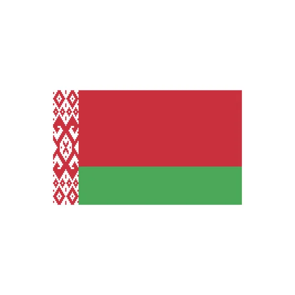 Flagge Von Weißrussland Farbe Linie Element Vektorelement Für Webseite Mobile — Stockvektor