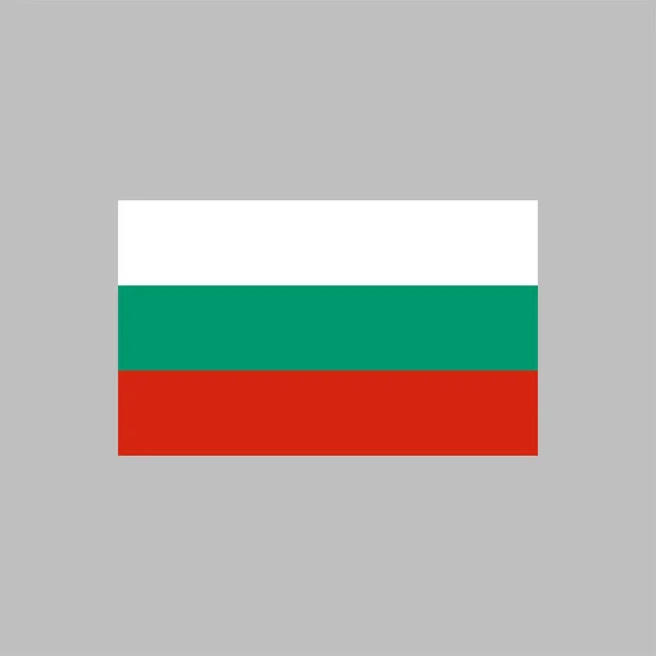 Flagge Von Bulgarien Farbe Linie Element Vektorelement Für Webseite Mobile — Stockvektor