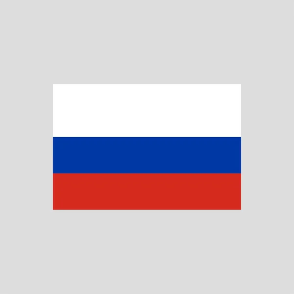 Элемент Цветовой Линии Флага России Векторный Элемент Веб Страницы Мобильного — стоковый вектор