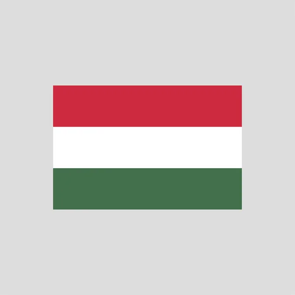 Flagge Der Ungarischen Farblinie Element Vektorelement Für Webseite Mobile App — Stockvektor