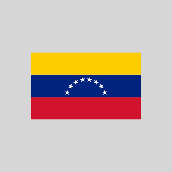Bandera Venezuela Elemento Línea Color Elemento Vectorial Para Página Web — Vector de stock