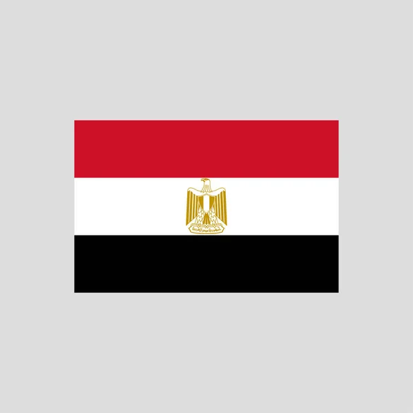 Σημαία Της Αιγύπτου Στοιχείο Γραμμή Χρώματος Στοιχείο Διάνυσμα Για Ιστοσελίδα — Διανυσματικό Αρχείο