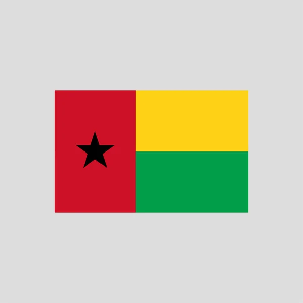 Flagga Guinea Bissau Färg Linje Element Vektorelement För Webbsida Mobilapp — Stock vektor
