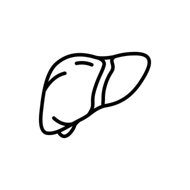 İnsan organı renk çizgisi simgesi. İzole vektör elementi. Web sayfası, mobil uygulama, tanıtım için resim çizelgesi