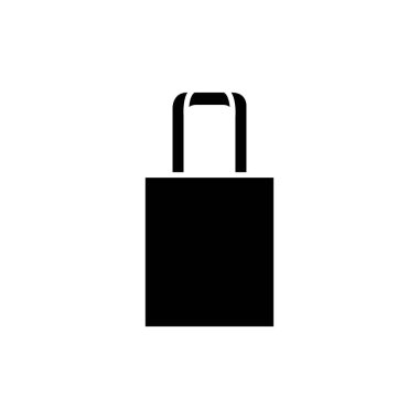 Alışveriş torbası renk ikonu. İzole vektör elementi. Web sayfası, mobil uygulama, tanıtım için resim çizelgesi