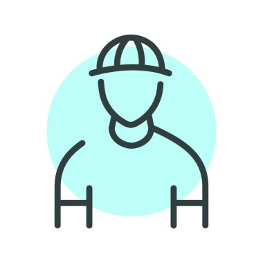 Coach line icon. Self development