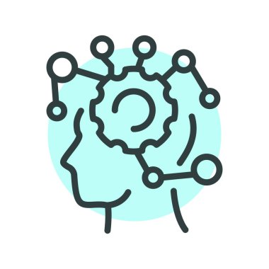 Skill line icon. Self development