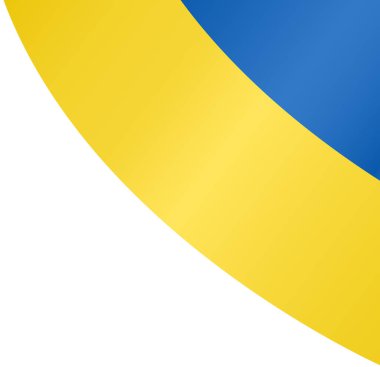 Png veya şeffaf arkaplanda izole edilmiş Ukrayna bayrak dalgası, sembol Ukrayna, afiş, kart, reklam, promosyon ve iş eşleşen ülke posteri, vektör ilülasyonu şablonu