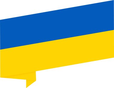 Png veya şeffaf arkaplanda izole edilmiş Ukrayna bayrak dalgası, sembol Ukrayna, afiş, kart, reklam, promosyon ve iş eşleşen ülke posteri, vektör ilülasyonu şablonu