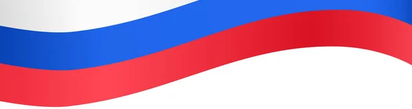 Pngまたは透明な背景に隔離されたロシアの旗波 シンボルロシア バナー カード プロモーション およびビジネスマッチング国のポスター ベクトルイラストのテンプレート — ストックベクタ
