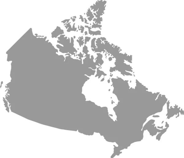 Canada Map Png Transparent Background Symbols Canada Vector Illustration — Stock Vector