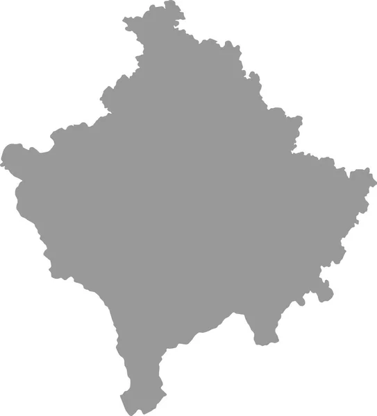 Carte Kosovo Sur Fond Png Transparent Symboles Kosovo Illustration Vectorielle — Image vectorielle