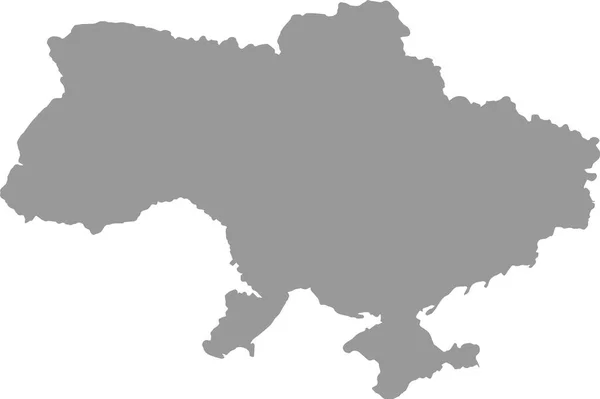 Png veya şeffaf arkaplan üzerinde Ukrayna haritası, Ukrayna sembolleri. vektör illüstrasyonu