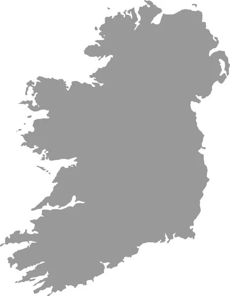 Irsko Mapuje Png Nebo Transparentní Pozadí Symboly Irska Vektorová Ilustrace — Stockový vektor